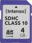 Intenso - SD Card 4GB Class 10