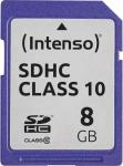 Intenso - SD Card 8GB Class 10