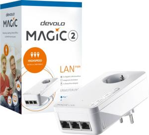 Devolo - Magic 2 LAN triple Einzeladapter
