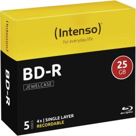 Intenso - BD-R 25GB 4X 5er JC