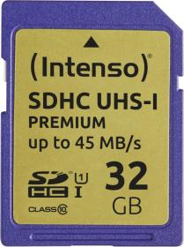 Intenso - SD Card 32GB UHS-I