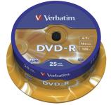 Verbatim - DVD-R 4,7GB 16X 25er SP
